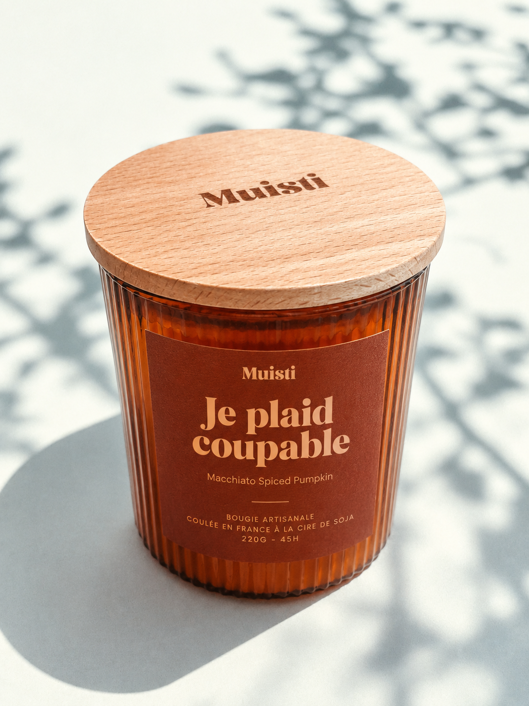 Bougie Je plaid coupable - Edition Limitée