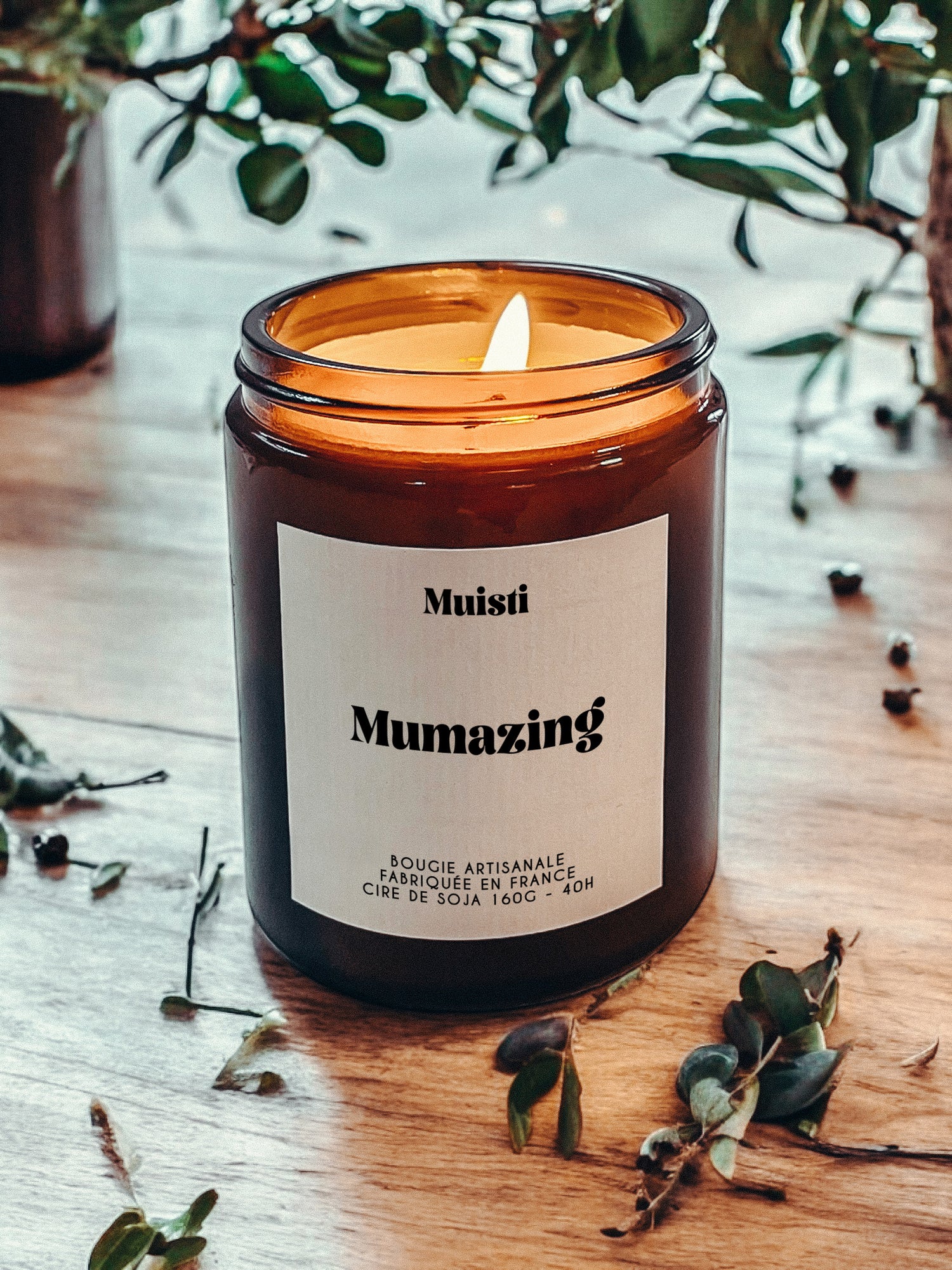 Bougie à message - Mumazing