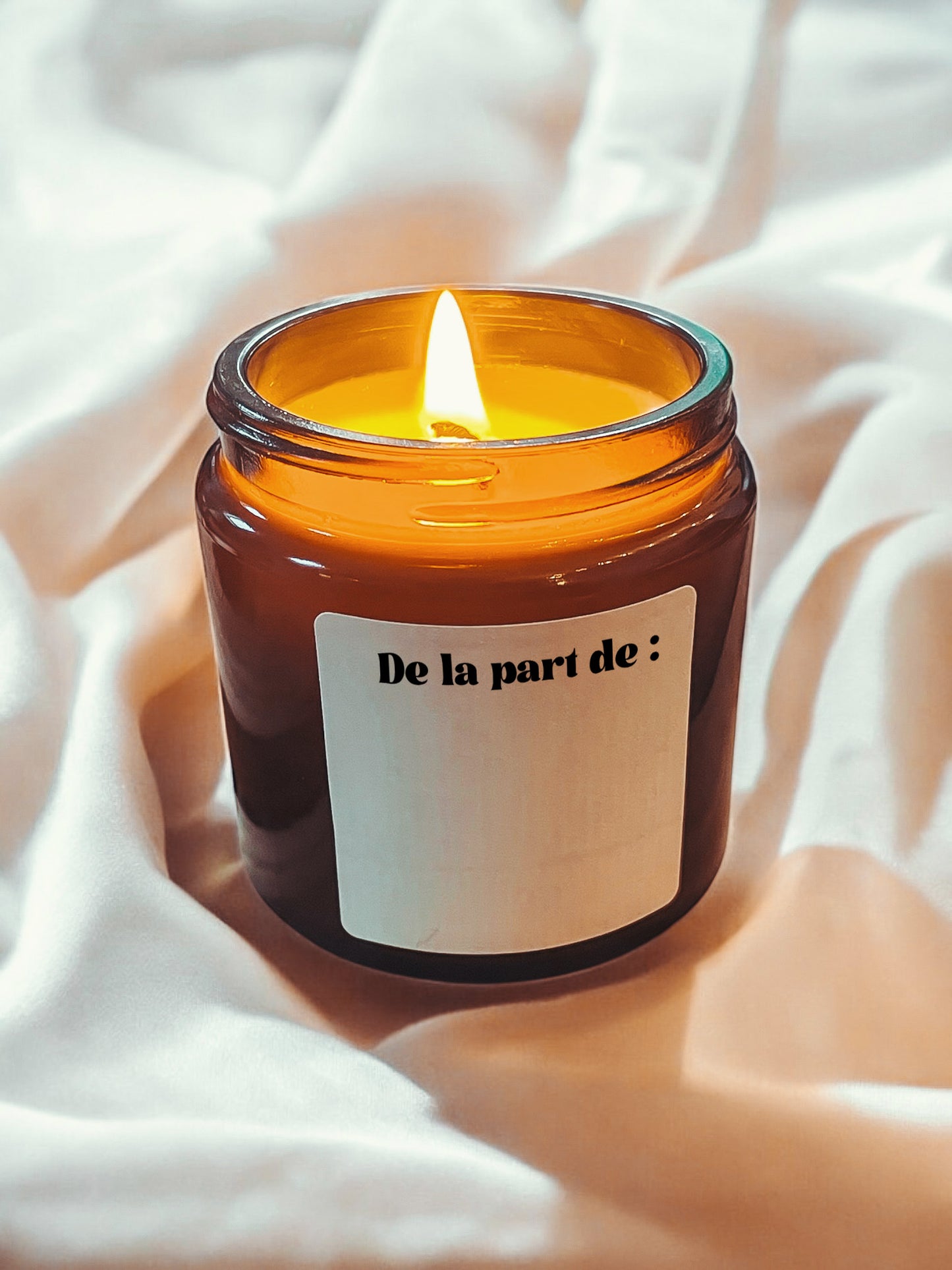 Etiquette au verso à personnaliser avec le prénom de l'enfant
