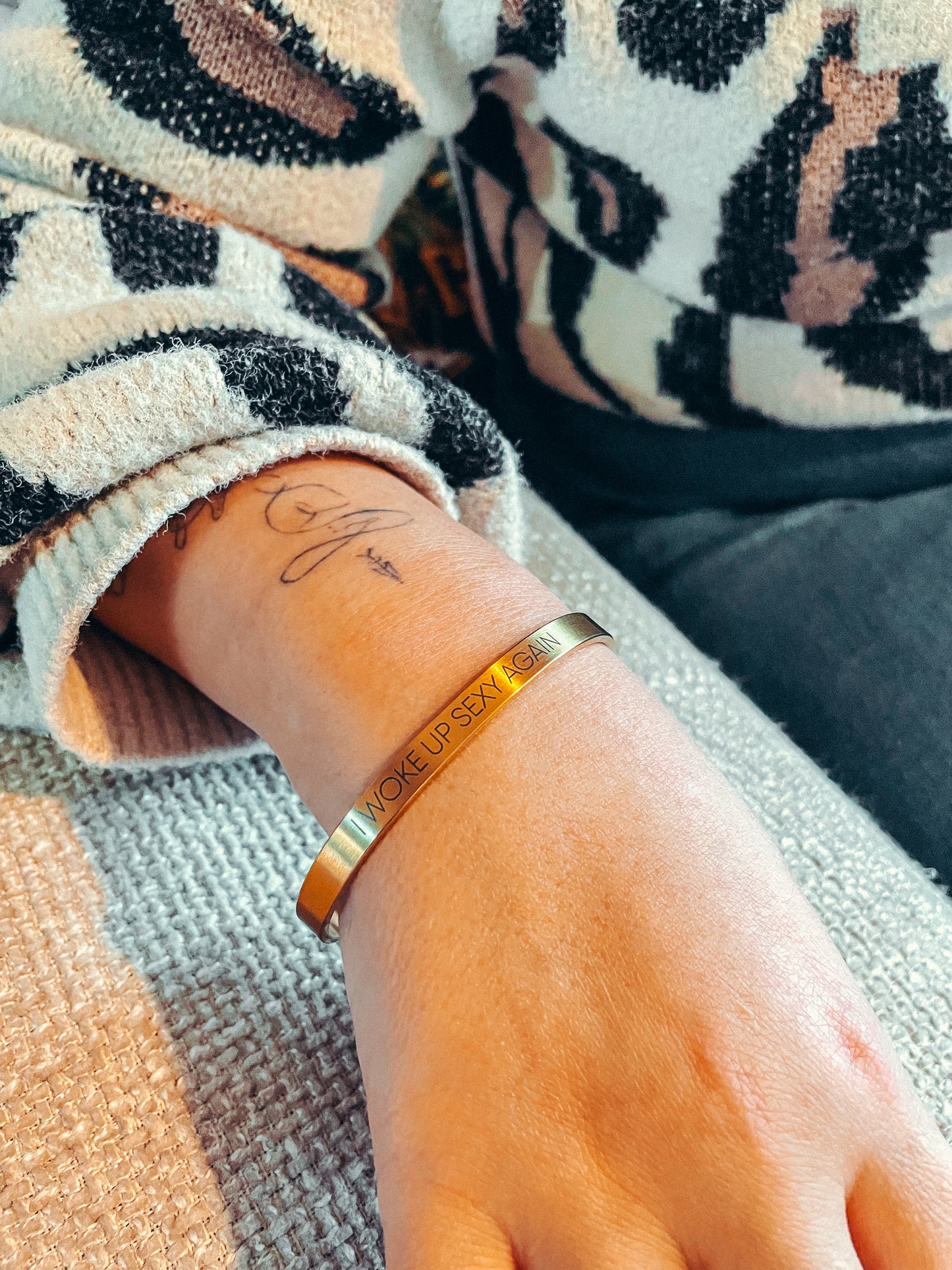 Jonc à message - I woke up sexy again