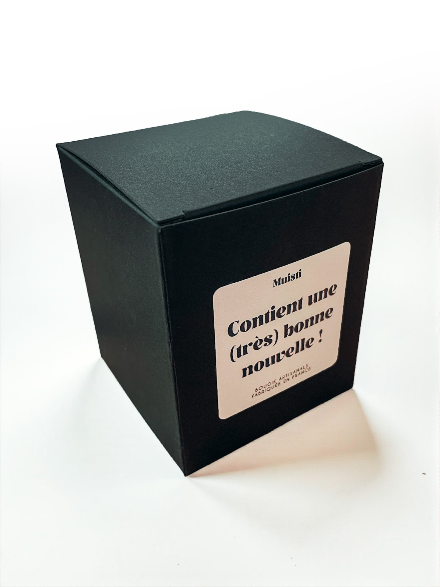 Boîte cadeau pour Bougie