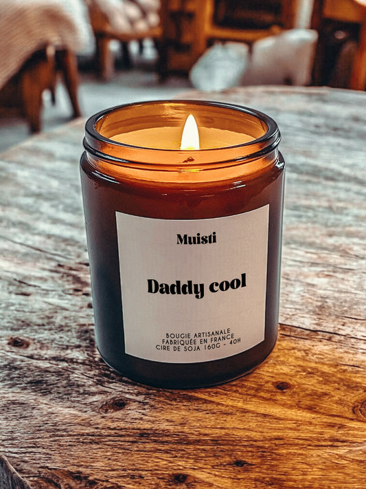 Bougie à message - Daddy Cool