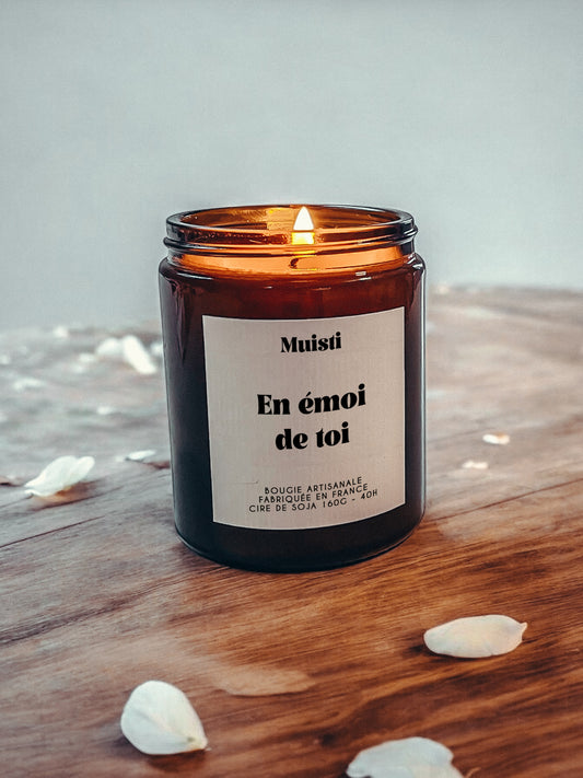 Bougie à message - En émoi de toi