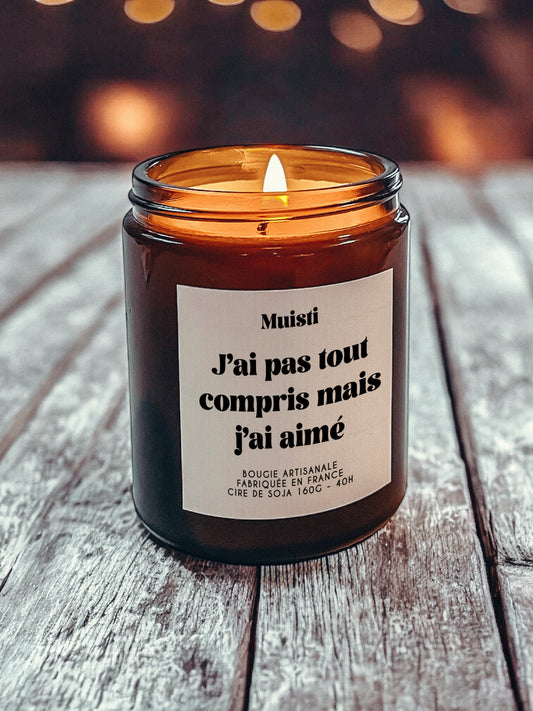 Bougie à message - J'ai pas tout compris mais j'ai aimé