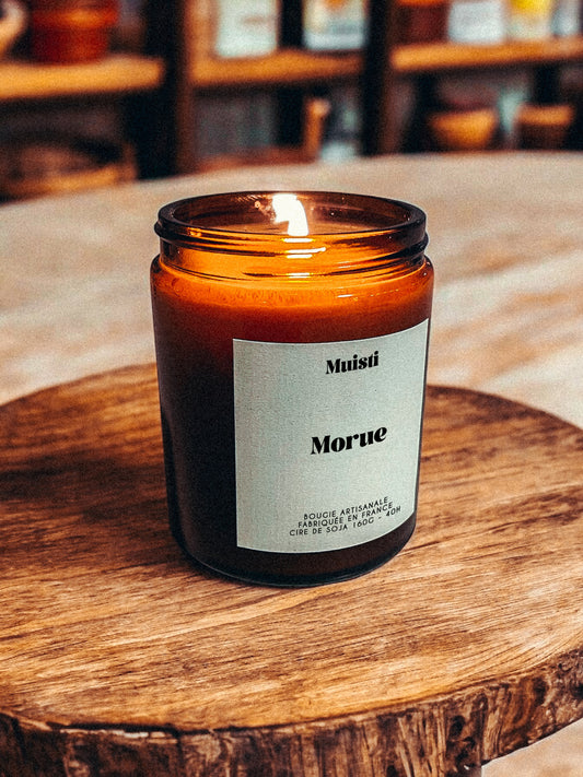 Bougie à message - Morue