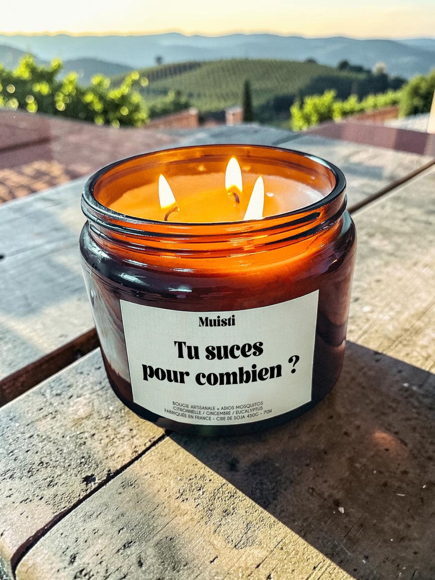 Bougie anti-moustique - Tu suces pour combien ?