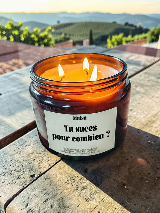 Bougie anti-moustique - Tu suces pour combien ?