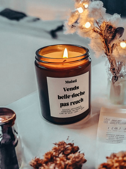 Bougie a message - Vends Belle-doche pas reuch