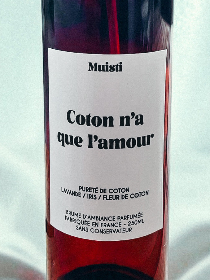Brume Parfumée - Coton n'a que l'amour