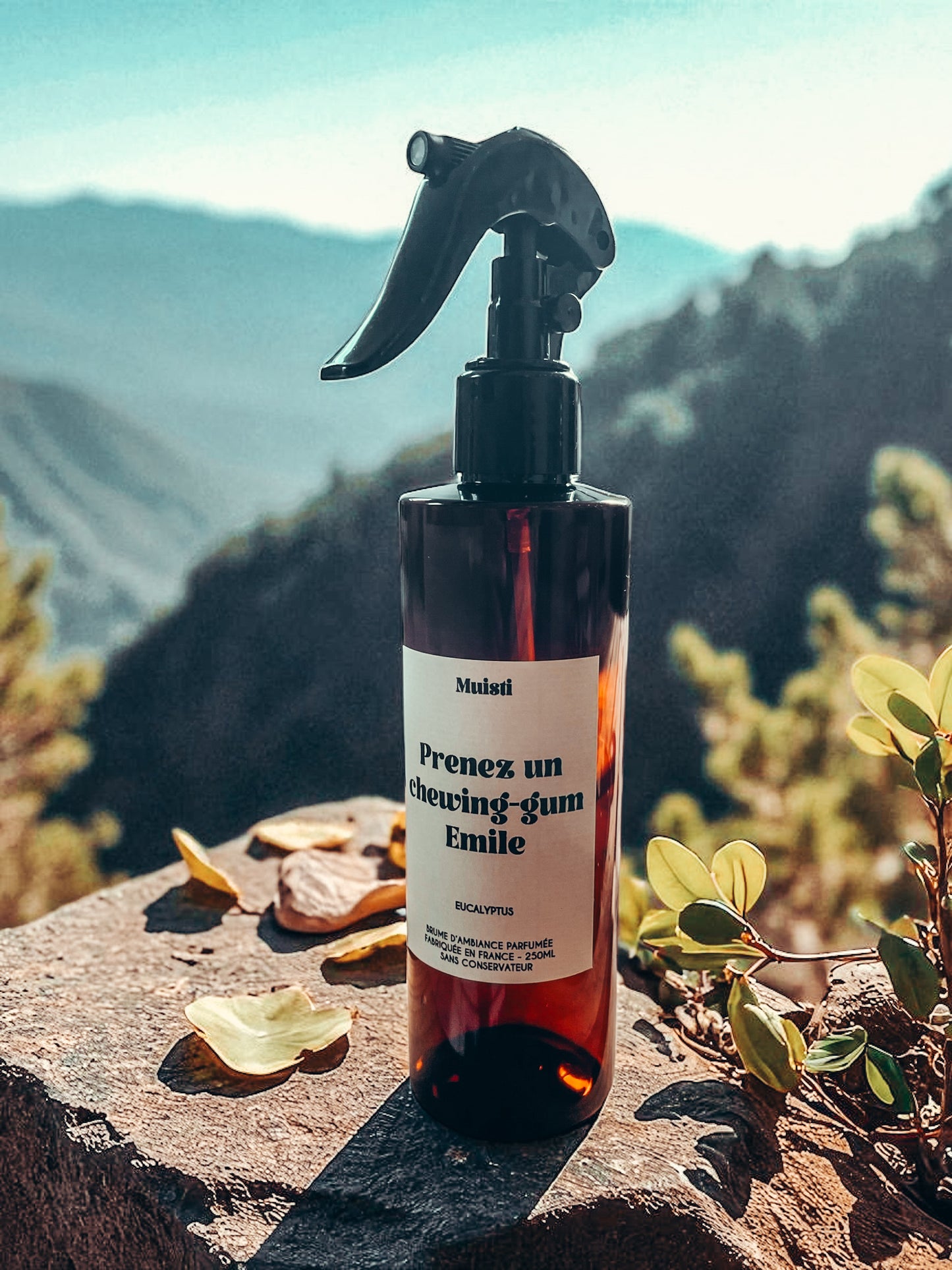 Brume parfumée eucalyptus - Prenez un chewing-gum Emile