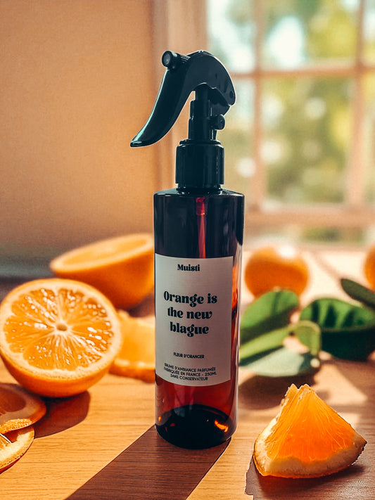 Brume parfumee fleur d'oranger - Orange is the new blague