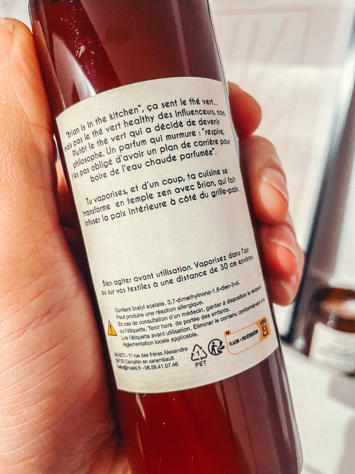 Brume parfumée - Brian is in the kitchen