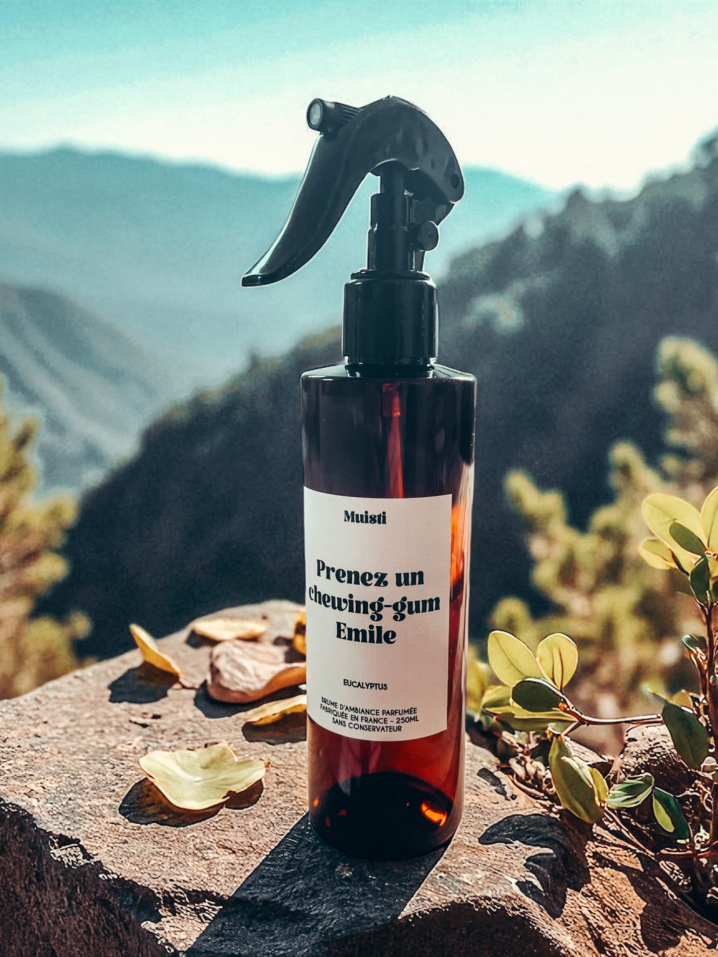 Brume parfumée eucalyptus - Prenez un chewing-gum Emile