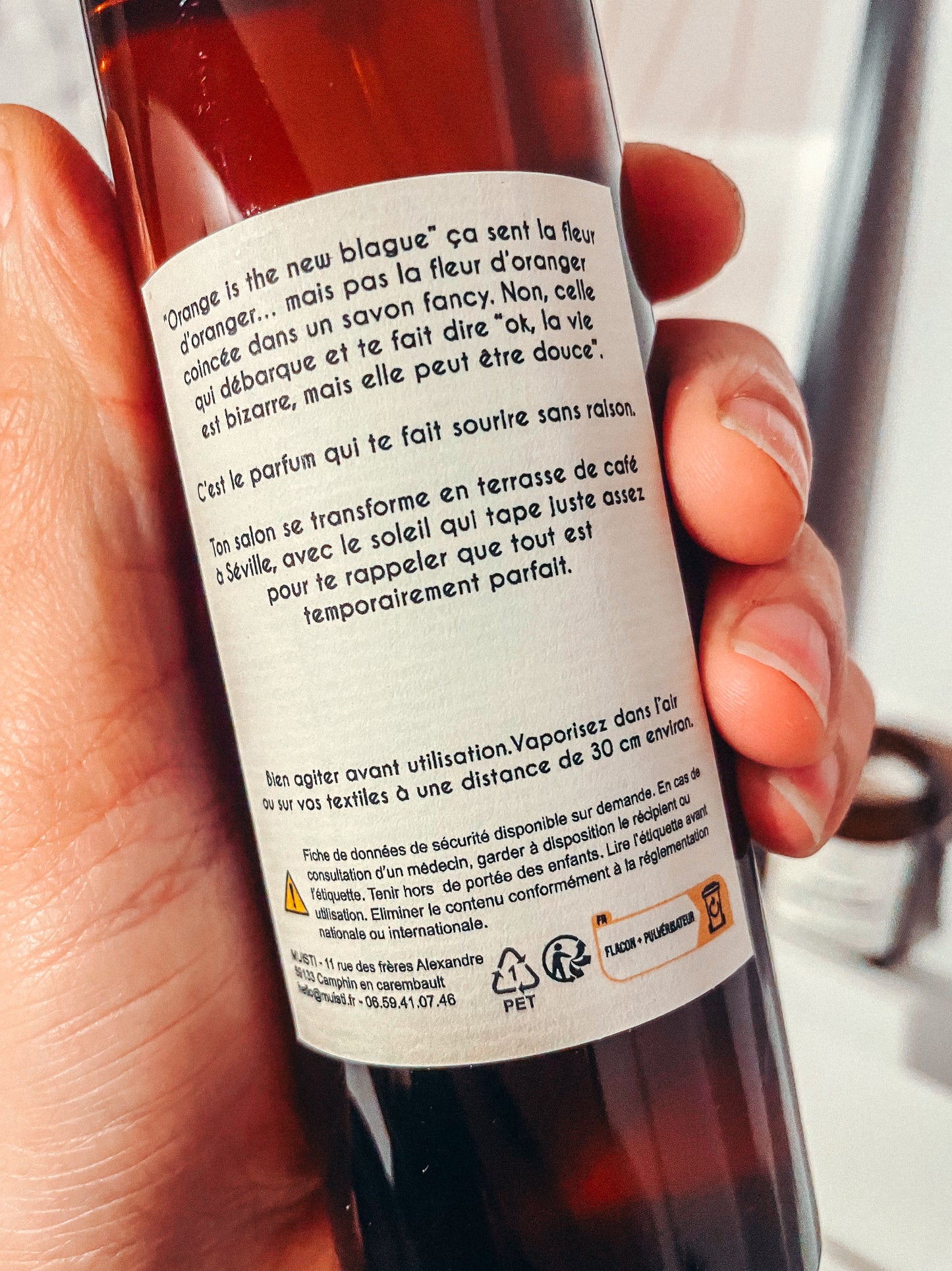 Brume parfumée fleur d'oranger - Orange is the new blague