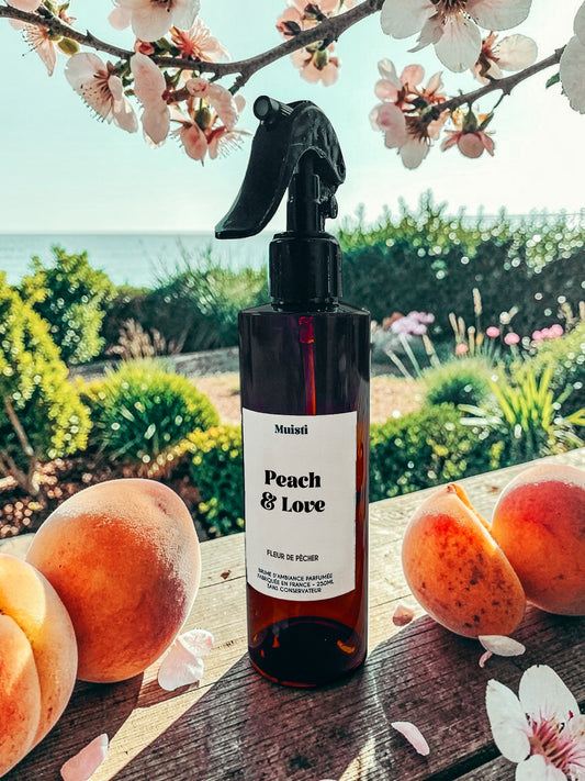 Brume parfumée fleur de pêcher - Peach & Love