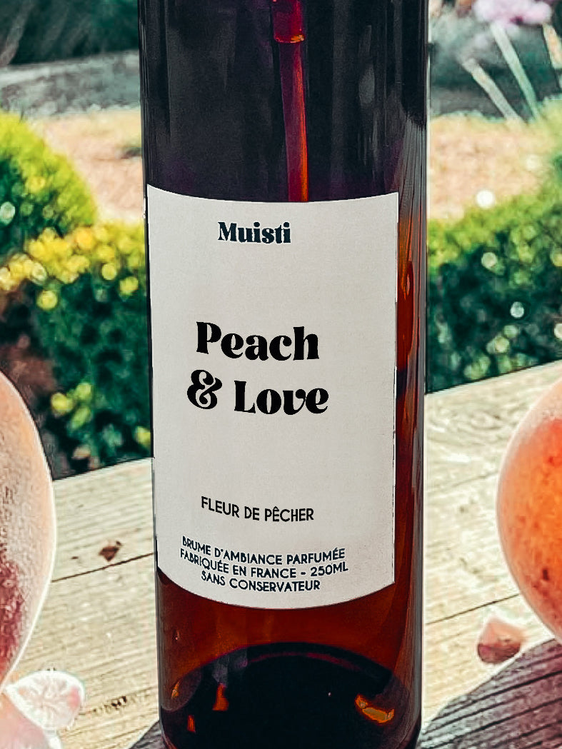 Brume parfumée fleur de pêcher - Peach & Love