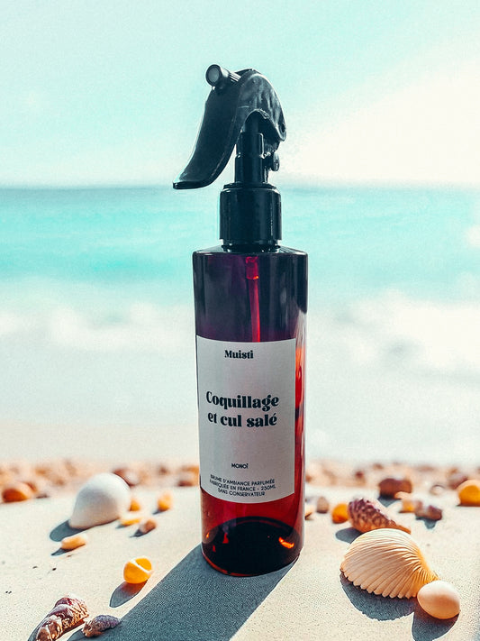 Brume parfumée monoï - Coquillage et cul salé