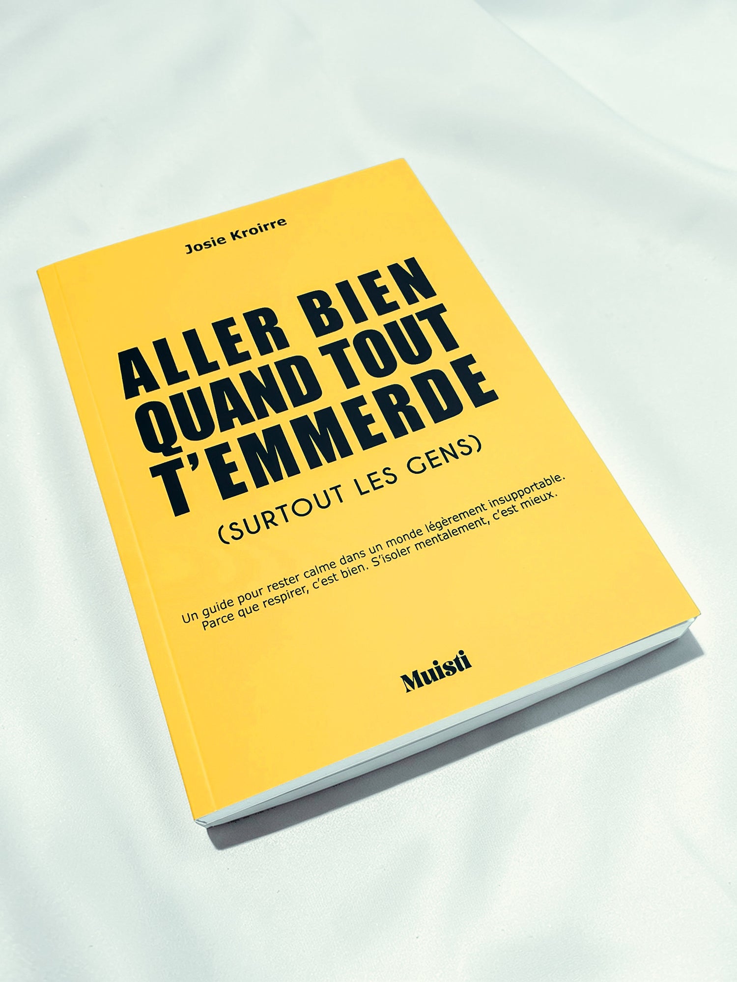 Carnet A5 - Aller bien quand tout t'emmerde - face