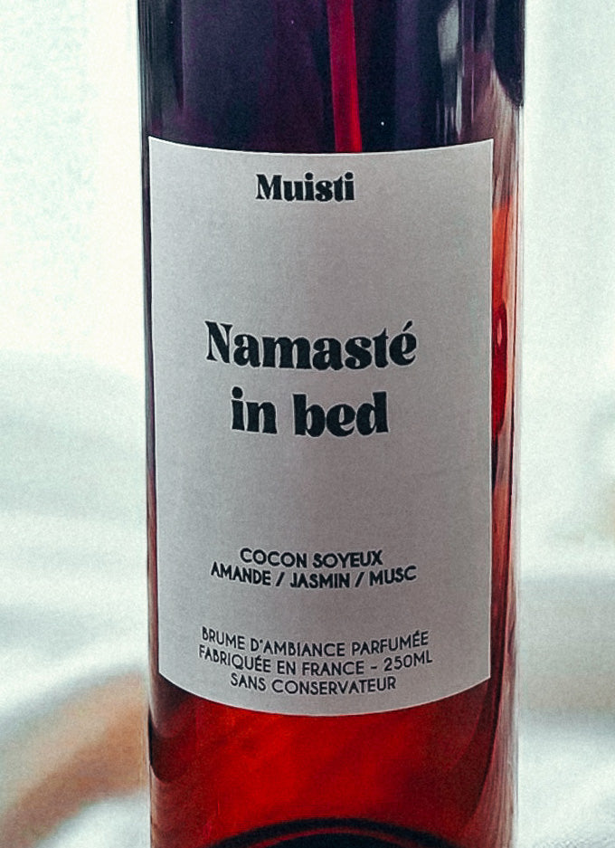 Etiquette Brume parfumée - Namasté in bed