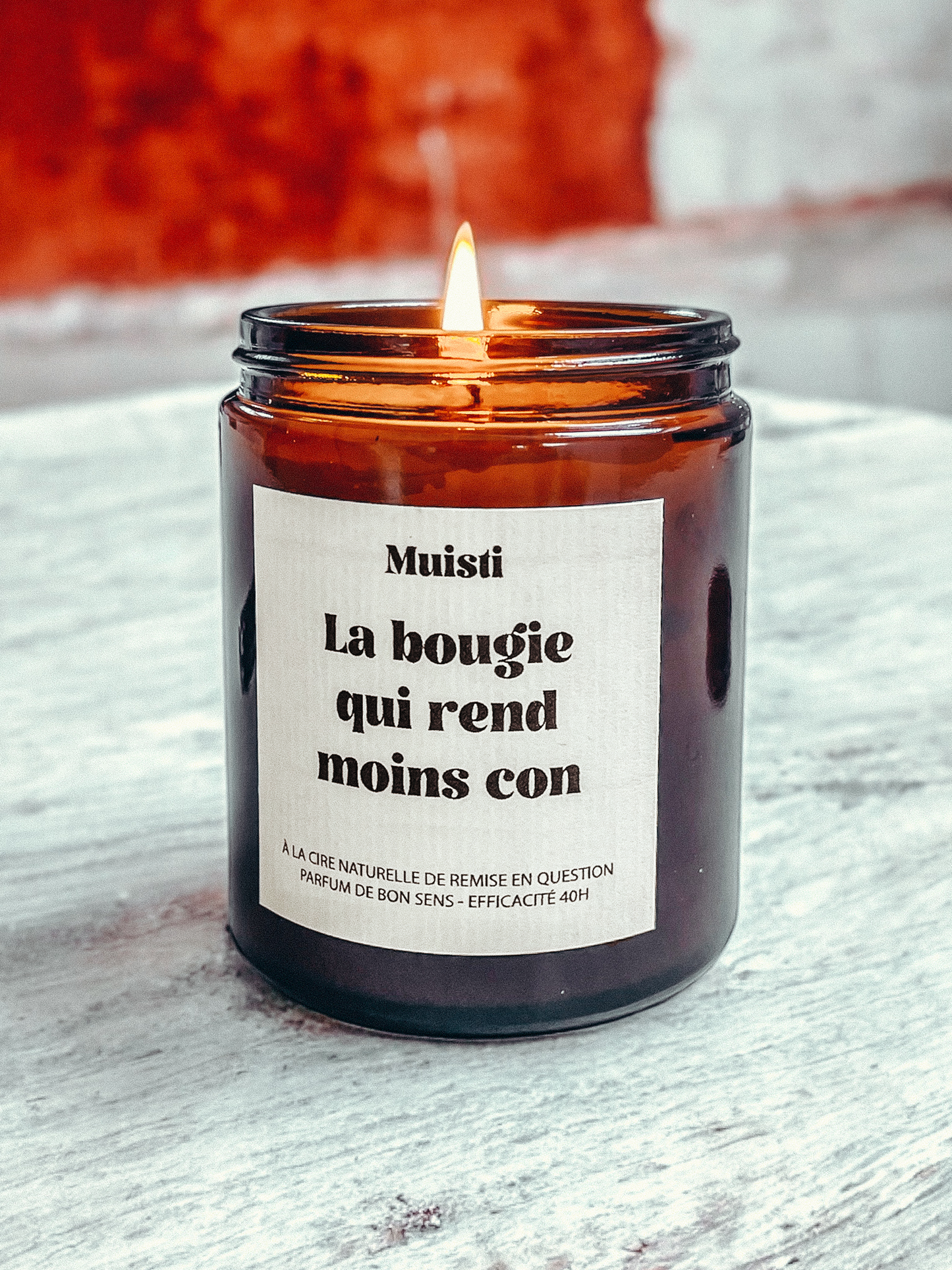 La bougie qui rend moins con