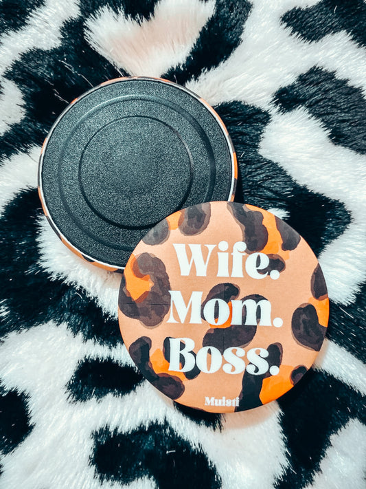 Magnet - Wife. Mom. Boss.