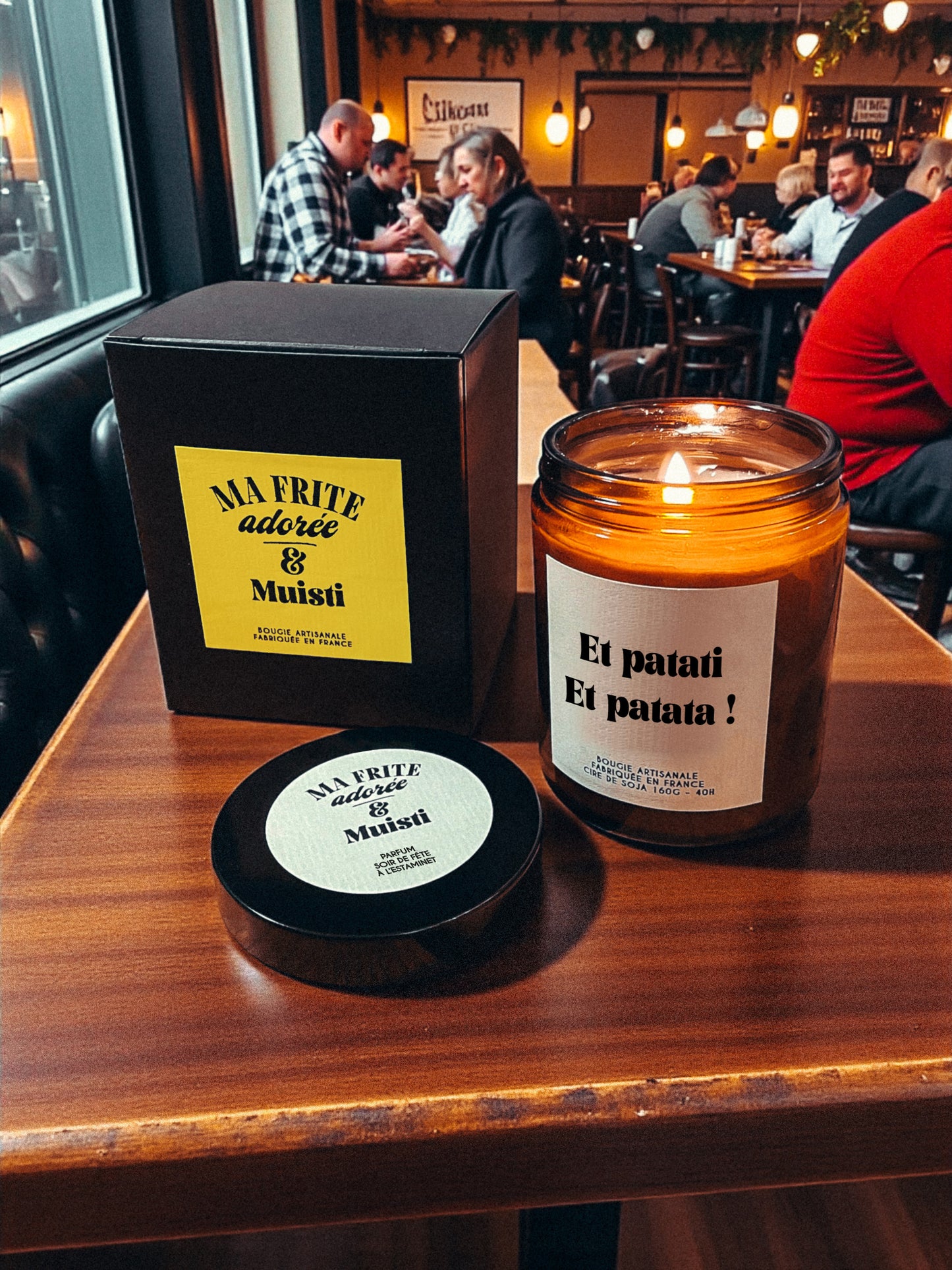 Muisti & Ma frite adorée - Bougie Et patati et patata !