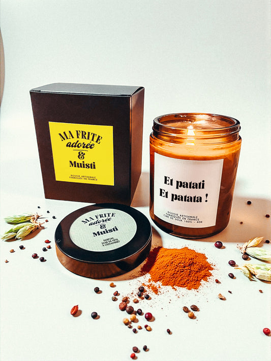 Muisti & Ma frite adorée - Bougie Et patati et patata !