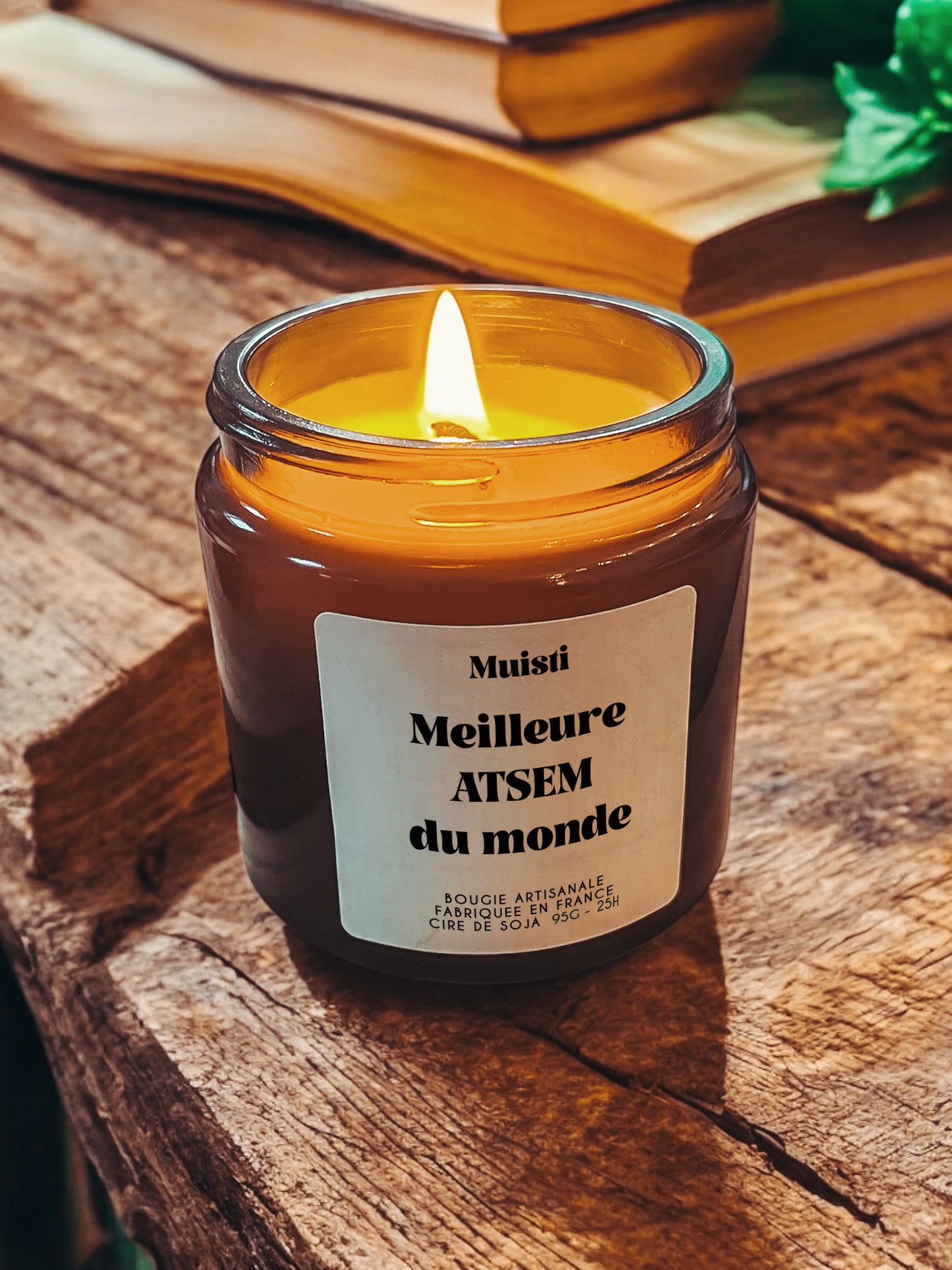 Bougie Parfumée - Meilleure ATSEM du monde