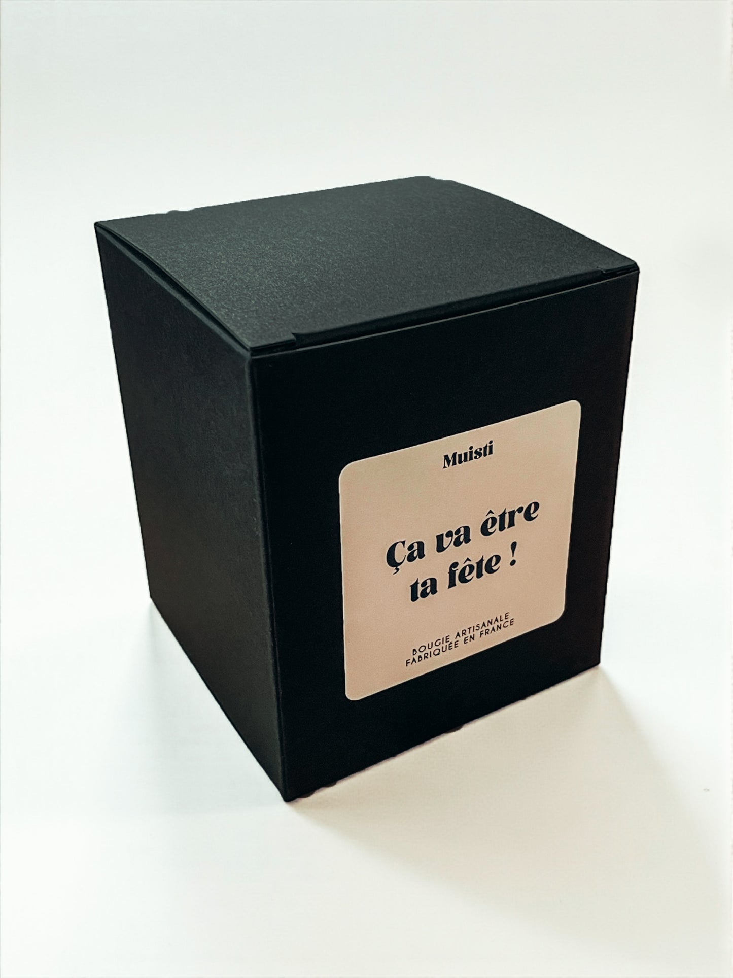 Boîte cadeau pour Bougie