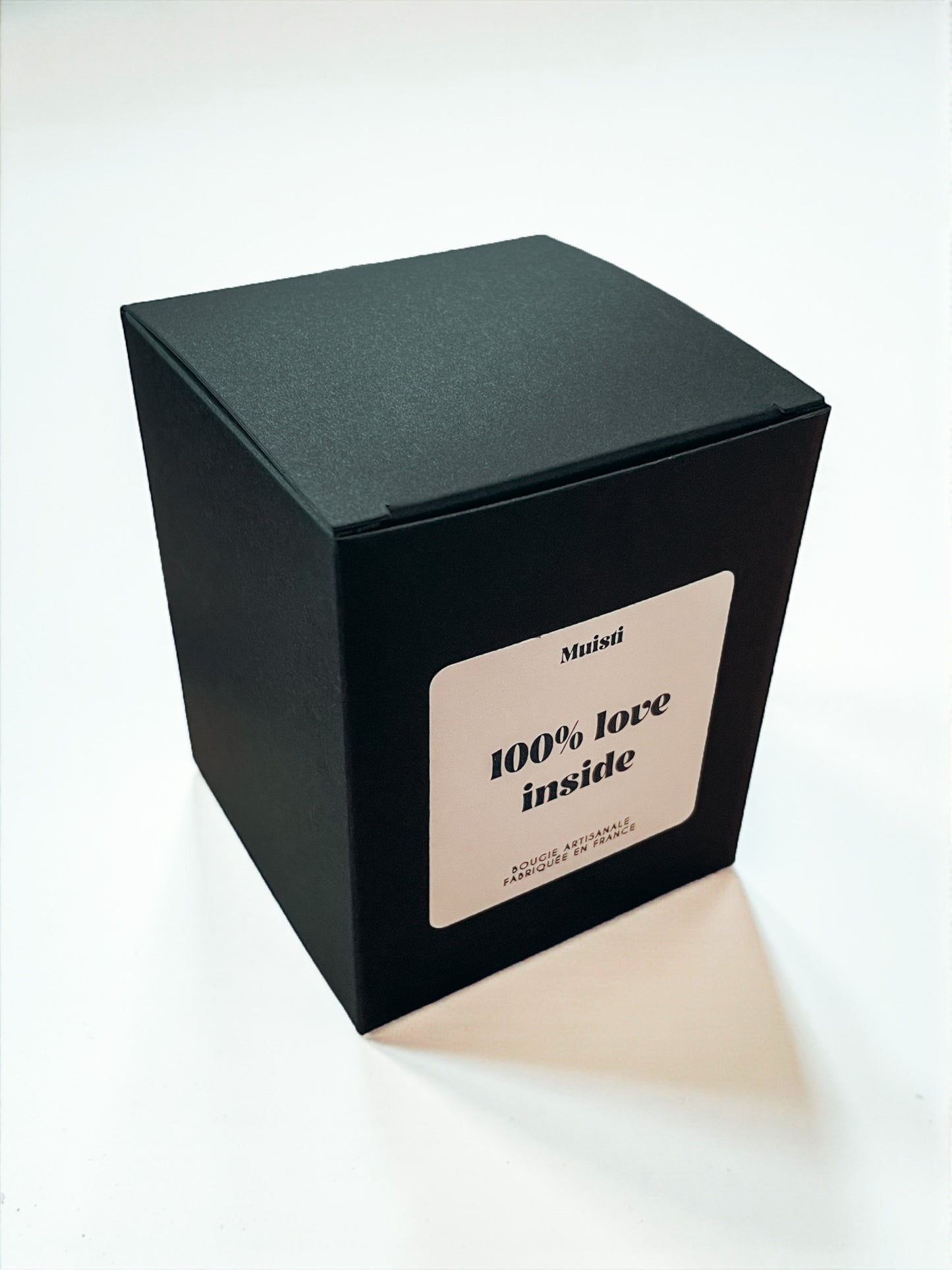 Boîte cadeau pour Bougie