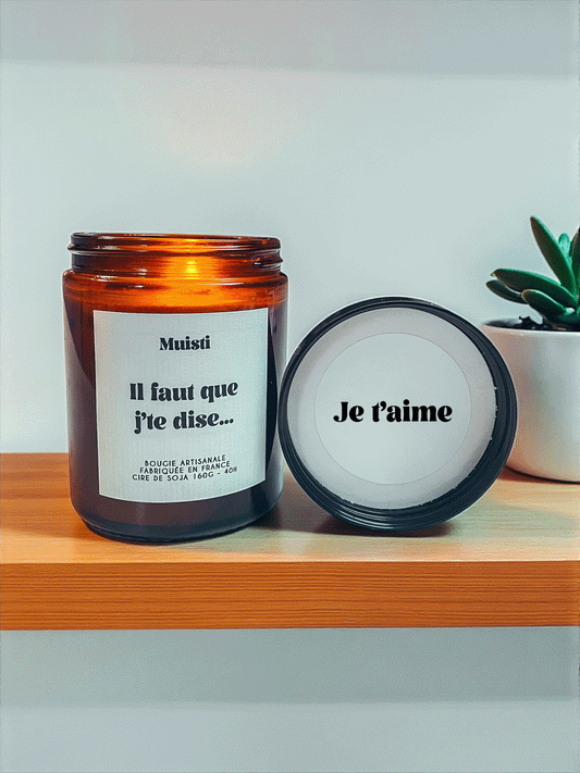 Bougie - Il faut que j'te dise à personnaliser