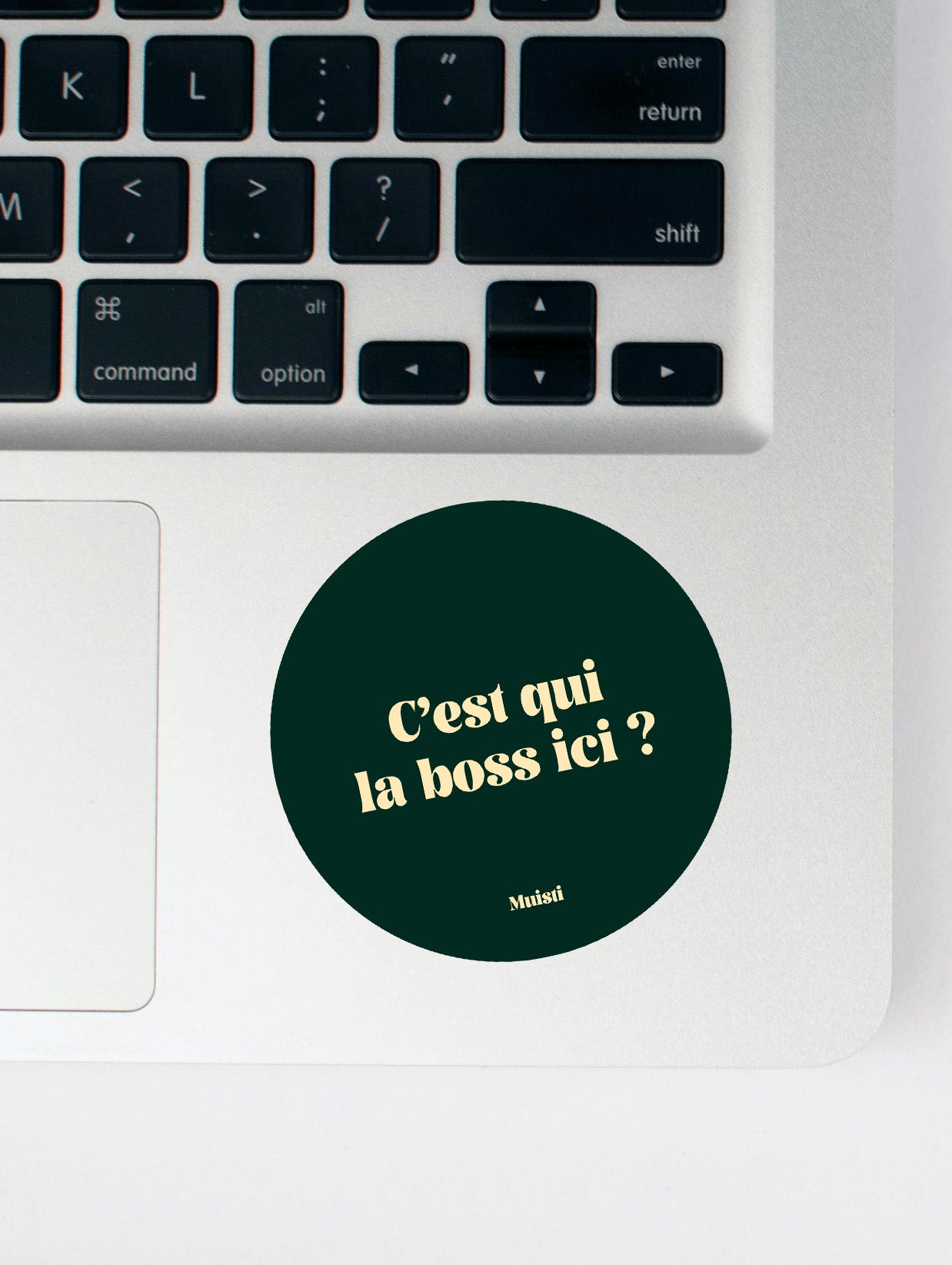 Sticker - C'est qui la boss ici ?